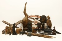 Lot 198 - A small quantity of ethnographic items