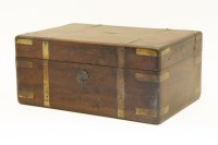 Lot 354 - A 19th century military box