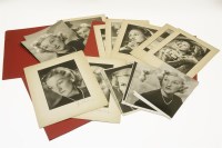 Lot 88 - Fourteen photographs of the actress Hazel Lawrence (stage name) 
Five by Angus McBean each mounted and signed in pencil
