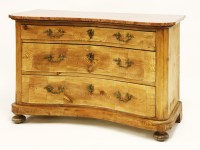 Lot 547 - A French pine commode