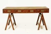 Lot 480 - A painted Captains desk