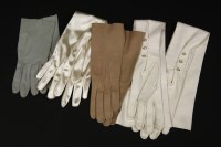 Lot 68 - A collection of kid leather and assorted gloves