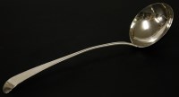 Lot 526 - An late 18th century silver ladle