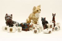 Lot 283 - A collection of Goss miniatures