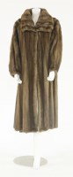 Lot 1375 - A Majestic Canadian mink fur caramel brown full-length coat