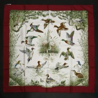 Lot 1471 - An Hermès silk scarf