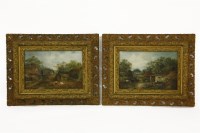 Lot 535 - Henry Follenfant (19th/20th century)
ANIMALS IN A FARMYARD
A pair