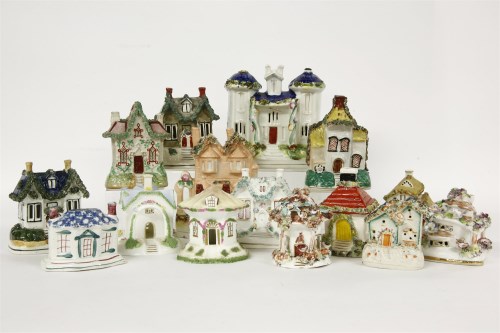 Lot 247 - Fifteen various ceramic cottages