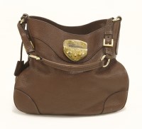 Lot 1128 - A Prada calfskin leather shoulder tote bag