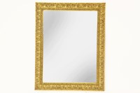 Lot 497 - A modern gilt framed wall mirror