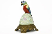 Lot 391 - A Royal Doulton pottery cockatoo radio speaker