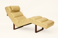 Lot 496 - A modern upholstered lounger in the manner of Marcel Breuer