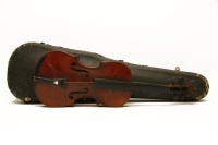 Lot 337 - A continental violin