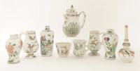 Lot 367 - A collection of Chinese famille verte