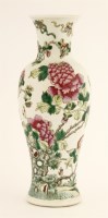 Lot 393 - A Chinese famille rose vase