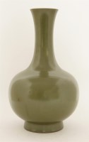 Lot 456 - A Chinese tea-glazed vase
