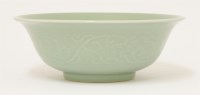 Lot 457 - A celadon bowl