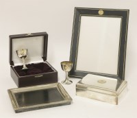 Lot 308 - A collection of Japanese imperial presentation silver