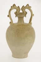 Lot 17 - An attractive two-handled 'amphora' vase