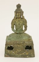 Lot 151 - A bronze bodhisattva