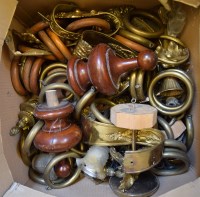 Lot 360 - A quantity of curtain poles