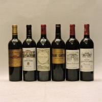Lot 1497 - Assorted 2012 Bordeaux to include one bottle each: Château Batailley