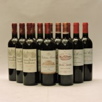 Lot 1498 - Assorted 2010 Bordeaux to include three bottles each: Château Moncets