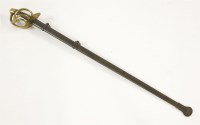 Lot 376 - A French early 19th Century Curassier troupers sword