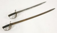 Lot 403 - Two cavalry swords