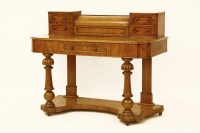 Lot 534 - A Victorian satinwood dressing table