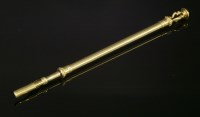 Lot 17 - A 19th century gold dip pen or quill pen
