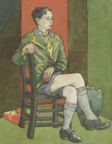 Lot 160 - Albert Wainwright (1898-1943)
PORTRAIT OF A BOY