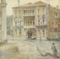 Lot 145 - Romilly Fedden (1875-1939)
PALACE ON THE GRAND CANAL