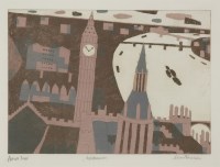 Lot 70 - Julian Trevelyan RA (1910-1988)
WESTMINSTER
Lithograph printed in colours
