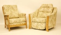 Lot 526 - An Ercol three piece suite