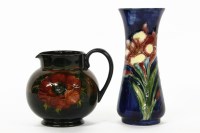 Lot 228 - Two Moorcroft items: a vase