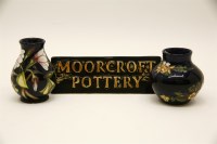 Lot 233 - Three items of Moorcroft pottery