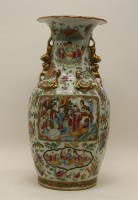 Lot 303 - A late 19th century Chinese famille rose vase