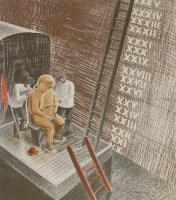 Lot 34 - Eric Ravilious (1903-1942)
'THE DIVER'
Lithograph from 'Submarine Dream'