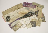 Lot 390 - A collection of embroideries