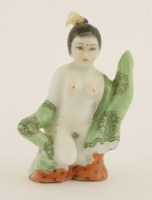 Lot 407 - A Chinese porcelain snuff bottle