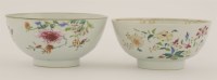 Lot 84 - Two Chinese famille rose bowls