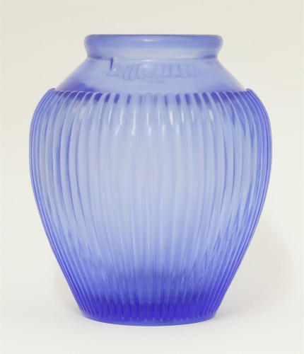 Lot 206 - A Chinese monochrome Peking glass vase