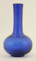 Lot 208 - A Chinese monochrome Peking glass vase