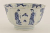 Lot 28 - A Chinese blue and white bowl