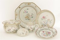 Lot 499 - A collection of Chinese famille rose