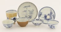 Lot 512 - Two sets of Nanking Cargo blue and white tea cups and saucers