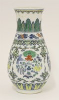 Lot 513 - A Chinese doucai vase