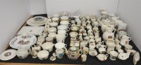 Lot 254 - A large collection of commemorative and crested wares