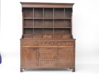 Lot 564 - An oak and pine dresser